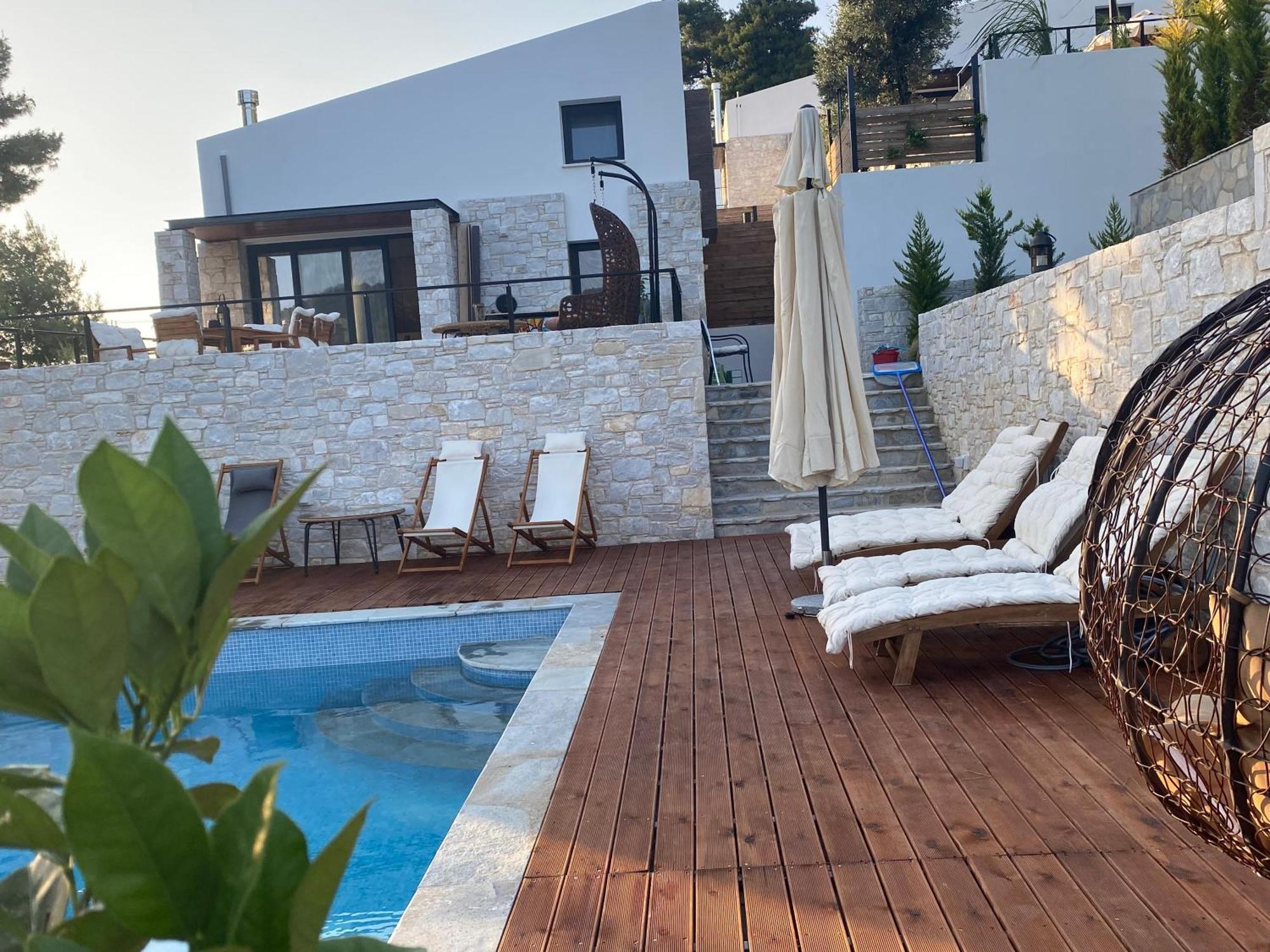 Allure Luxury Villas 3&4 Serenity Retreat Moni Evaggelistrias 외부 사진