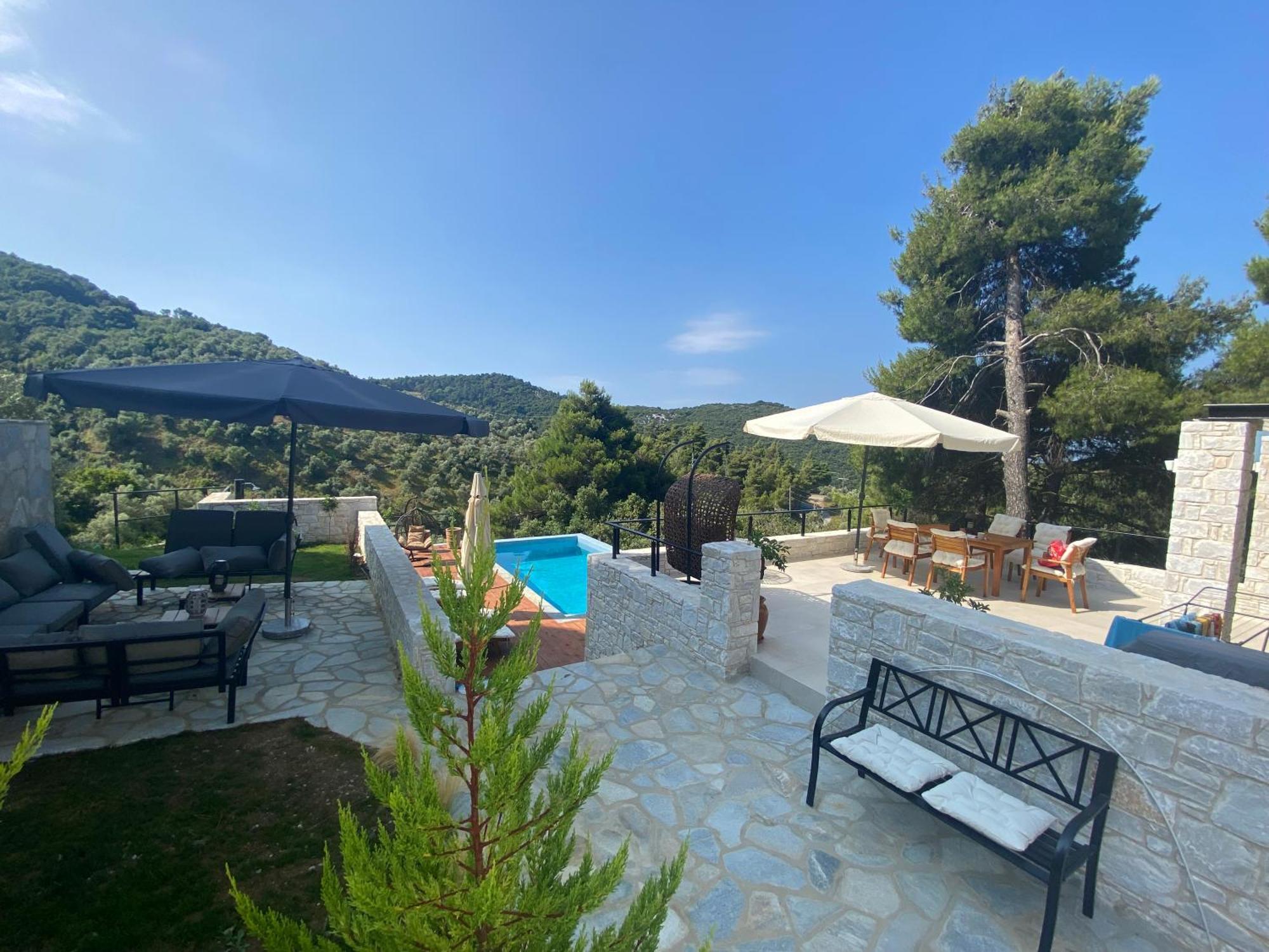 Allure Luxury Villas 3&4 Serenity Retreat Moni Evaggelistrias 외부 사진